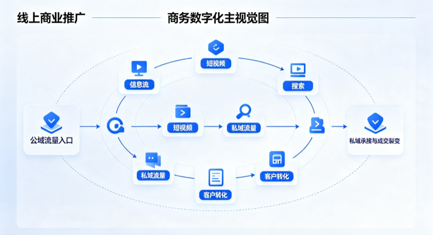 翔安区线上商业推广怎么做？全域流量闭环搭建与低成本转化实战指南